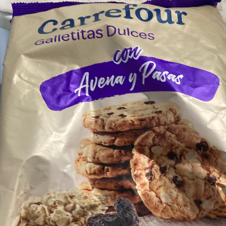 photo of Carrefour galletitas de avena y pasas shared by @loana on  23 May 2022 - review