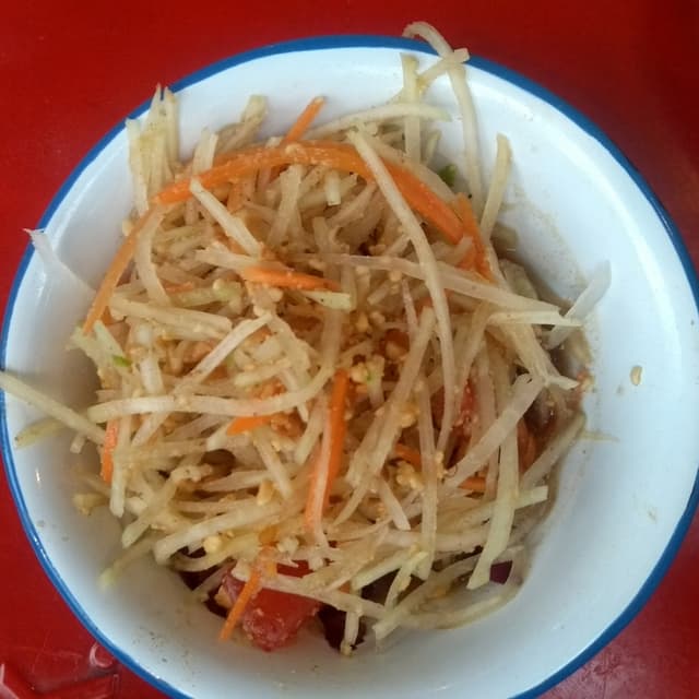 Photo du plat “Papayasalad”