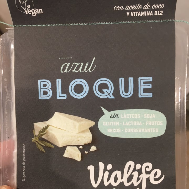photo of Violife Bloque Queso Azul shared by @rutineta on  15 Jan 2021 - review
