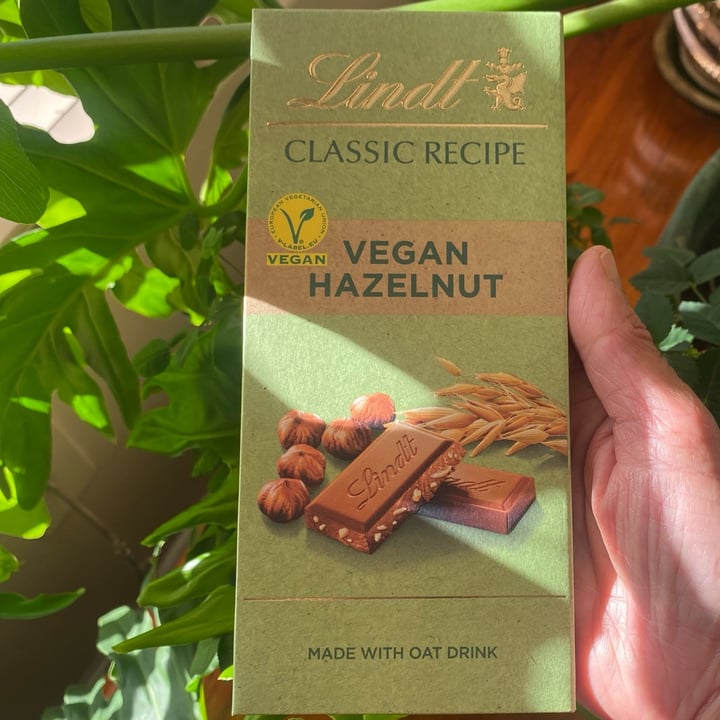 photo of Lindt Classic Recipe Vegan Hazelnut (Receta Original Avellanas) shared by @marcytheresa on  12 Nov 2022 - review