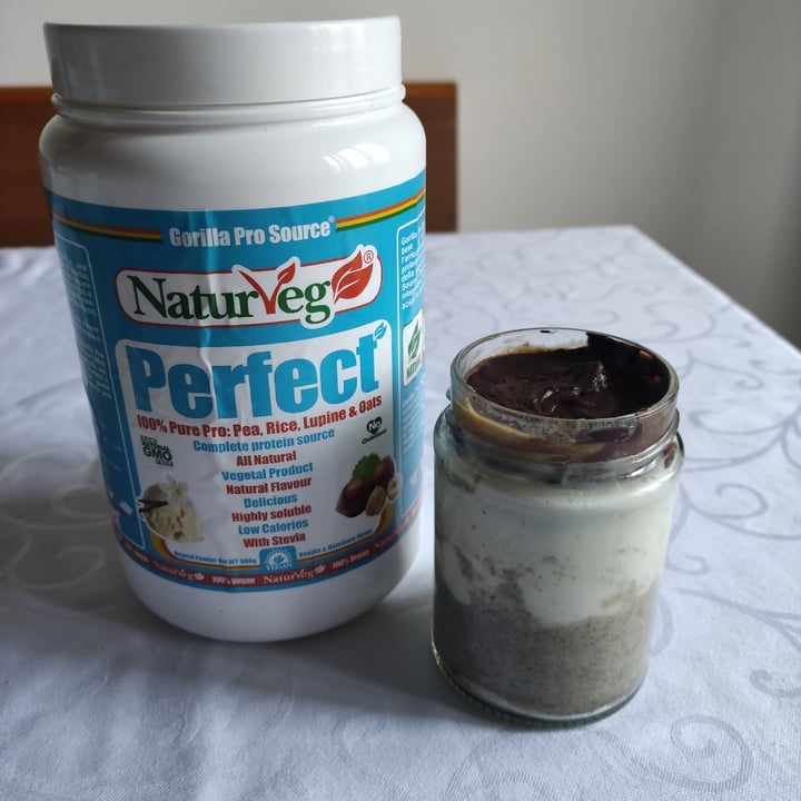 photo of Naturveg Perfect Vanilla & Hazelnuts shared by @veganzelle on  03 Feb 2022 - review