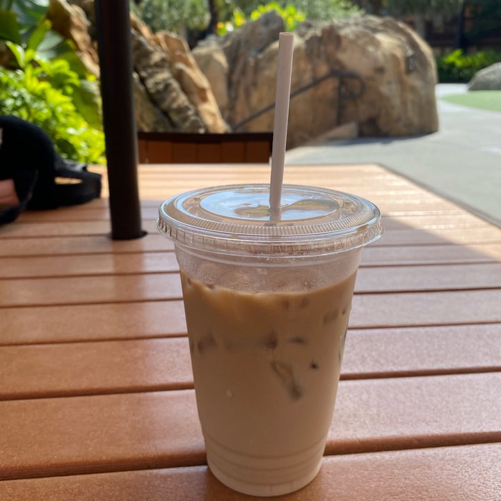 photo of Kona Cafe Iced Oat milk Latte shared by @samlovesplants on  21 Jun 2022 - review