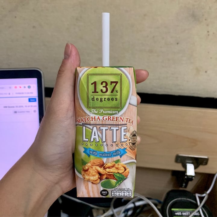 photo of 137 degrees The Premium Matcha Green Tea Latte With WALNUT MILK shared by @shinghui on  10 Nov 2020 - review