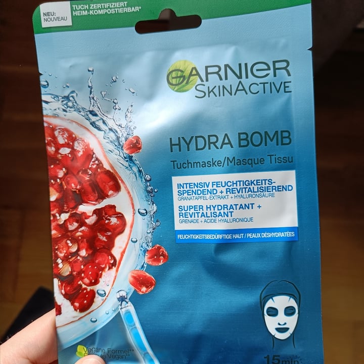 review photo of Garnier Maschera Viso HYDRA BOMB shared by @mimosatimida on 21 Mar 2022 - review