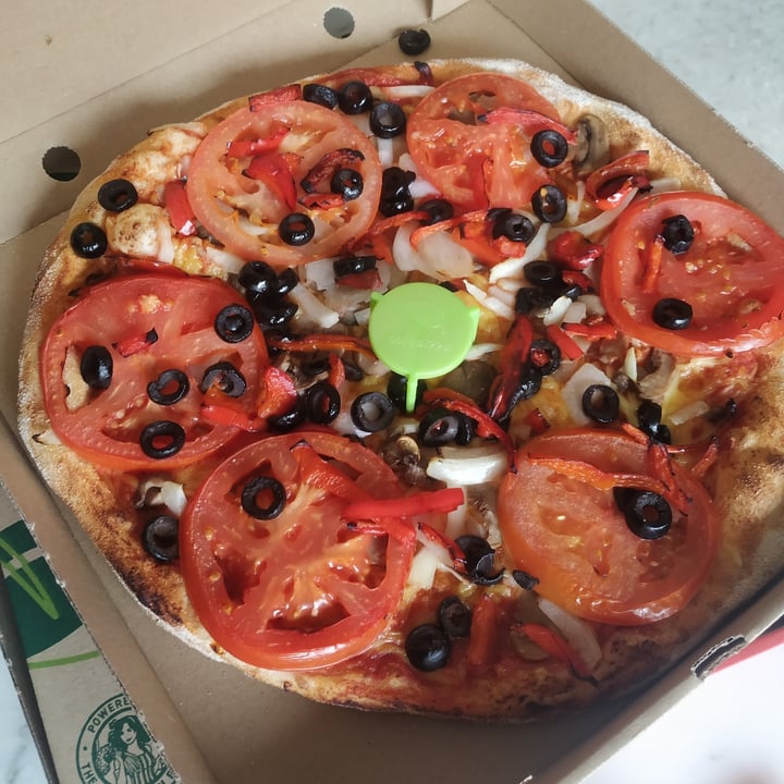 photo of Telepizza - Comida a domicilio Pizza campesina vegana shared by @despistaa on  26 Feb 2021 - review