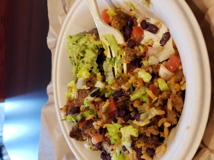 photo of QDOBA Mexican Eats Impossible Bowl shared by @prodbaby on  01 May 2019 - review