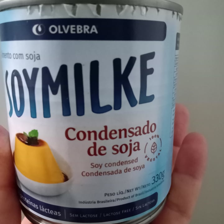 photo of Olvebra Leite condensado de soja shared by @patriciaqueique on  24 Jul 2021 - review