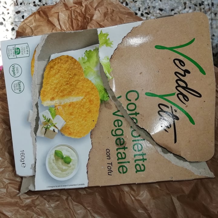 photo of Verde vita Cotoletta vegetale con tofu shared by @marinetelotti on  09 Sep 2022 - review