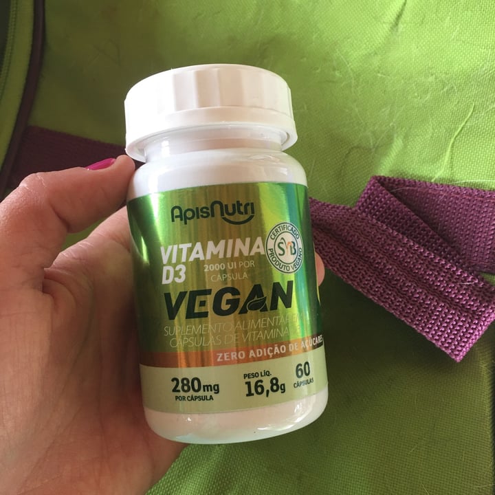 review photo of ApisNutri Suplemento de Vitamina D3 shared by @cremasco on 17 Jul 2021 - review
