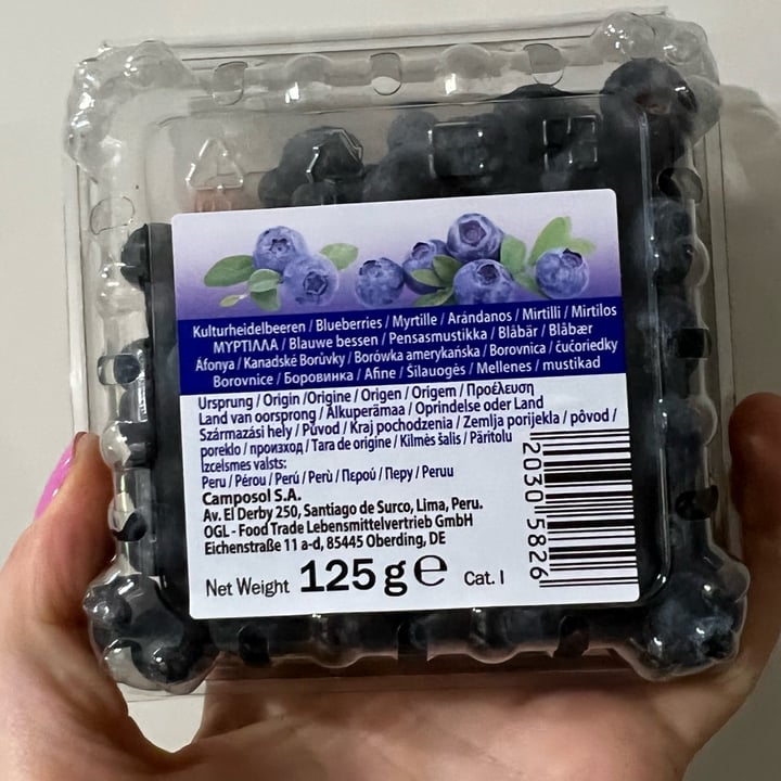 photo of Camposol Blueberries shared by @francineveg on  04 Feb 2022 - review