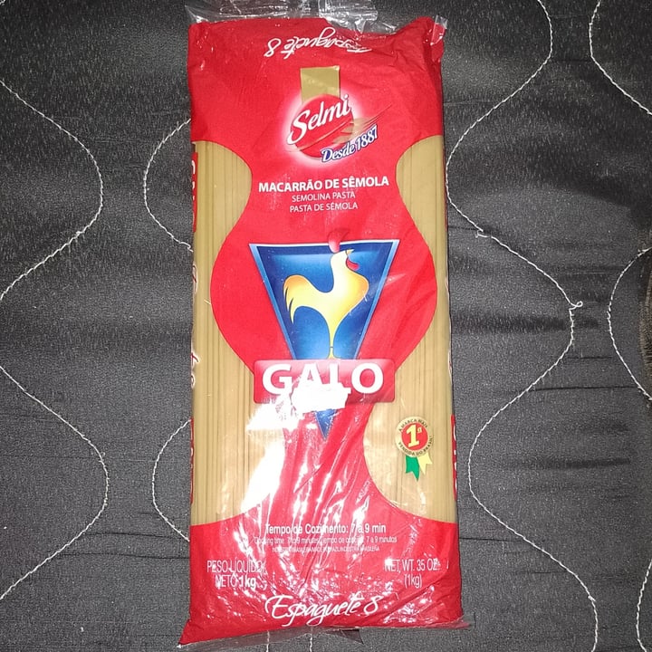 photo of Selmi Espaguete Galo TAM 8 shared by @genyveg on  25 Apr 2022 - review