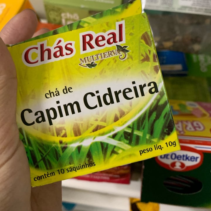 photo of Chás Real Multiervas Chá de capim cidreira shared by @danibatista on  24 May 2022 - review