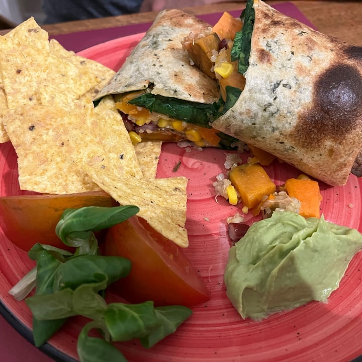 photo of Beet Vegetariano Burrito shared by @irenevegan on  01 Apr 2022 - review
