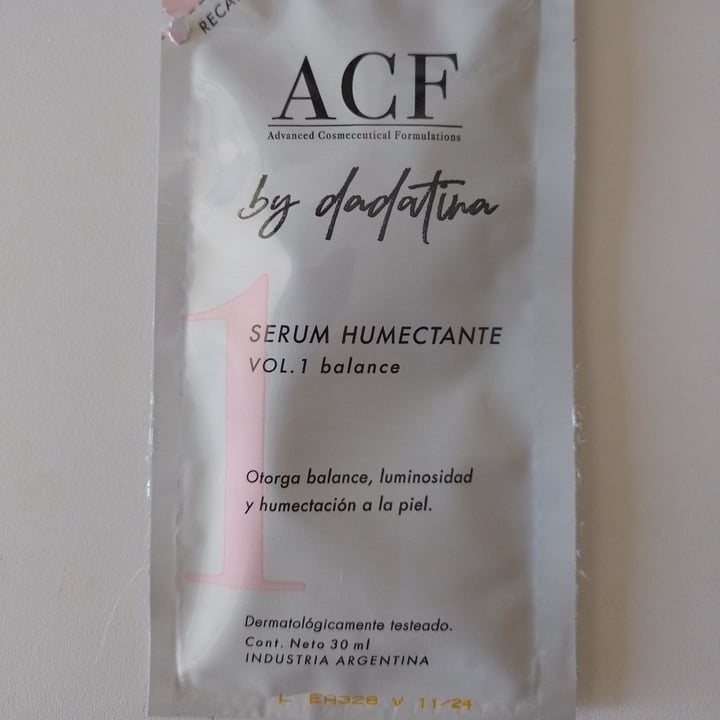 photo of Serum humectante By Dadatina Serum Humectante By Dadatina shared by @lulucess on  01 Apr 2022 - review