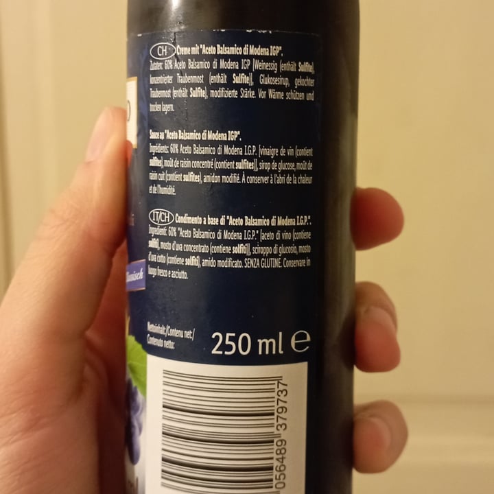 review photo of Lidl Italiamo Crema con Aceto Balsamico Di Modena IGP shared by @camillacespi on 01 Apr 2022 - review