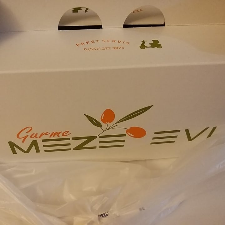 review photo of Gurme Meze Evi Vegan menü shared by @catpuella on 20 Dec 2021 - review