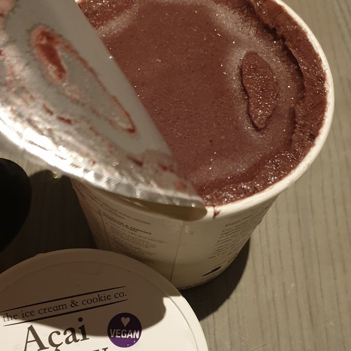 photo of The Ice Cream & Cookie Co Açai Berry Sorbet shared by @gweiting on  09 Aug 2020 - review