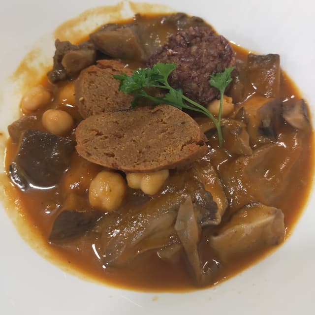 Foto del plato “Callos veganos”
