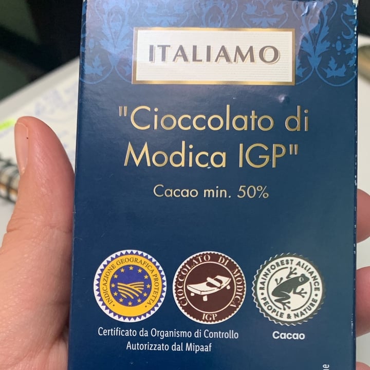 photo of Italiamo Cioccolato di Modica IGP shared by @ariannabolo on  14 Apr 2022 - review