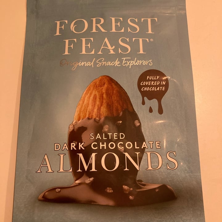photo of Forest Feast Salted Dark Chocolate Almonds shared by @adhellyeah on  11 Dec 2022 - review