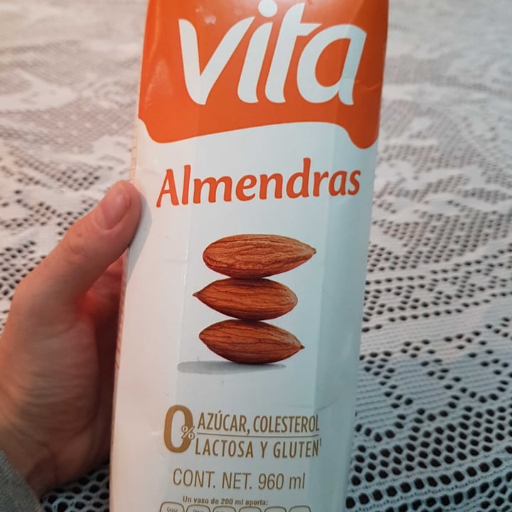 photo of Vita LALA Leche de Almendras shared by @gingerhely on  07 Jul 2020 - review