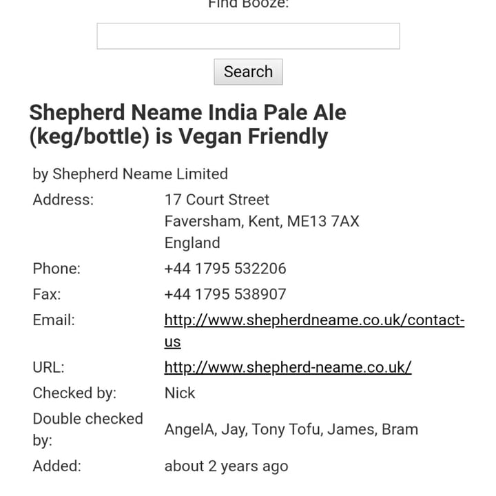 photo of Shepherd Neame & Co India Pale Ale shared by @ichbinangie on  28 Jan 2021 - review