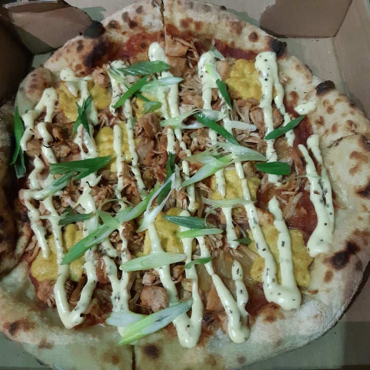 photo of Pizzeria Du bbq jackfruit pizza shared by @hbchic on  21 Mar 2021 - review