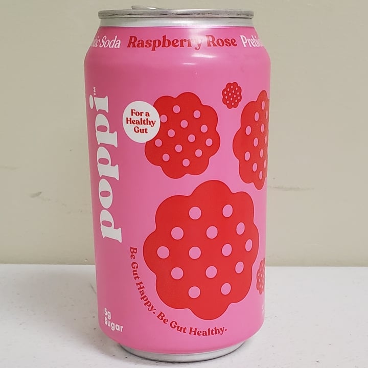 photo of Poppi Raspberry Rose Soda shared by @brtjohns on  17 Oct 2022 - review