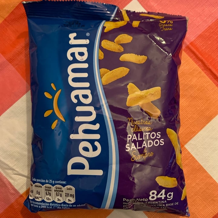 photo of Pehuamar Palitos salados Clásicos shared by @vegden on  09 Apr 2021 - review