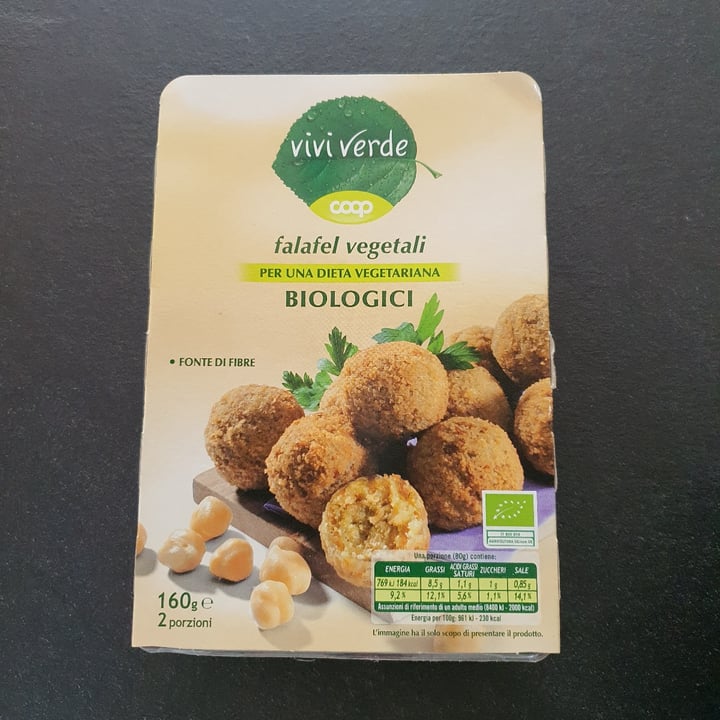 photo of Viviverde bio falafel vegetali shared by @valealegreg on  02 Nov 2022 - review