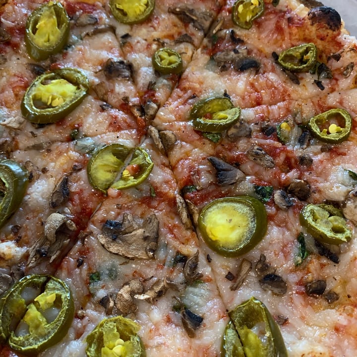photo of Railcar Pizza Vegan pizza shared by @vegmomma on  13 Feb 2021 - review
