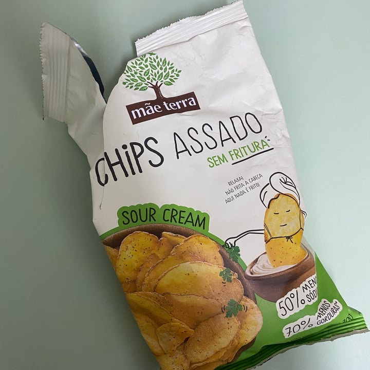 photo of Mãe Terra Chips assado sour cream shared by @aldalima on  05 Aug 2022 - review
