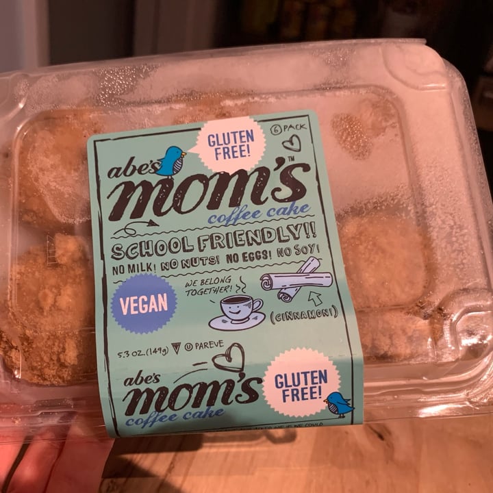 photo of Abe's Vegan Muffins Abe's Mom's Gluten Free Coffee Cake Muffins shared by @allhess on  01 Aug 2022 - review