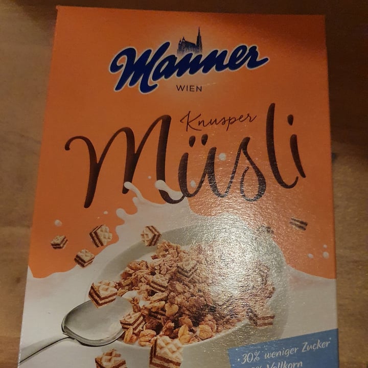 photo of Manner Knusper Müsli shared by @kirsten123 on  13 Dec 2020 - review