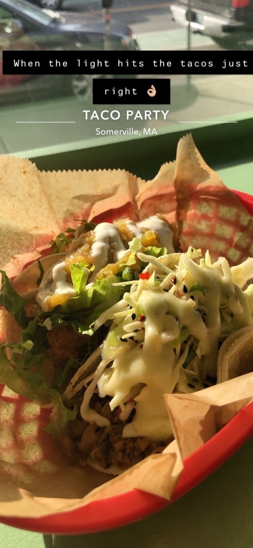 photo of Taco Party Crispy Fried Tofu Taco shared by @pherz on  20 Jan 2020 - review