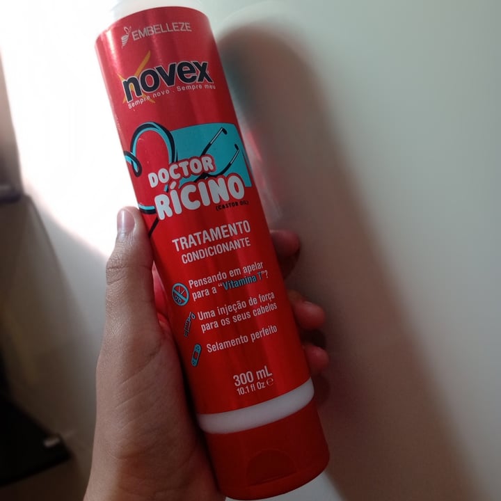 photo of Novex Condicionador Doutor Rícino - Novex shared by @marianaminervini on  06 Jun 2022 - review