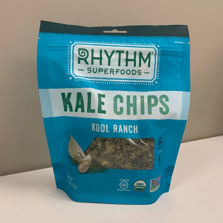 photo of Rhythm Superfoods Kool Ranch Kale Chips shared by @stphsmth on  20 Nov 2018 - review