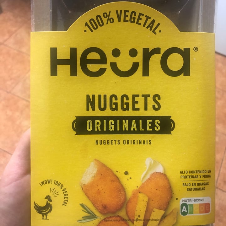 photo of Heura Nuggets Originales shared by @veganissima on  22 Jul 2021 - review