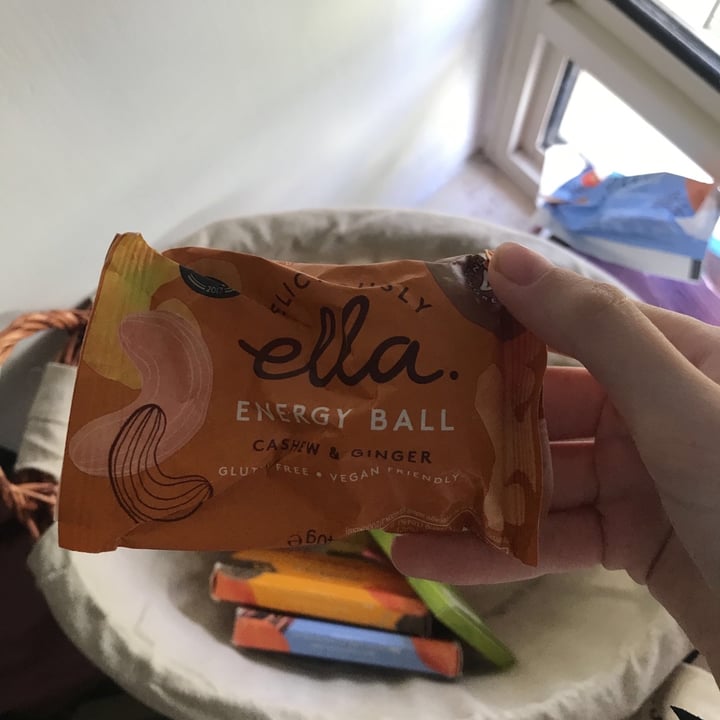 photo of Deliciously Ella Cashew & Ginger Energy Ball shared by @ellie14 on  02 Apr 2020 - review