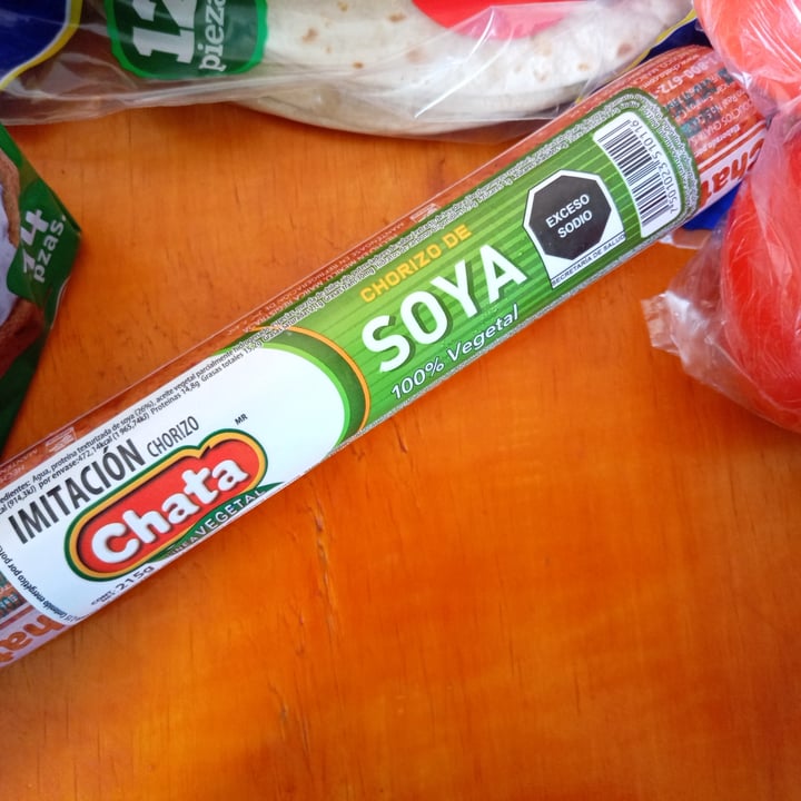 review photo of La Chata chorizo de soya shared by @lizzet07 on 03 Dec 2022 - review