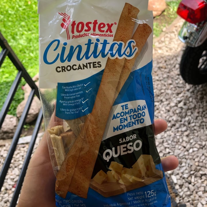 photo of Tostex Cintitas Sabor Queso shared by @andrearomo666 on  28 Dec 2022 - review