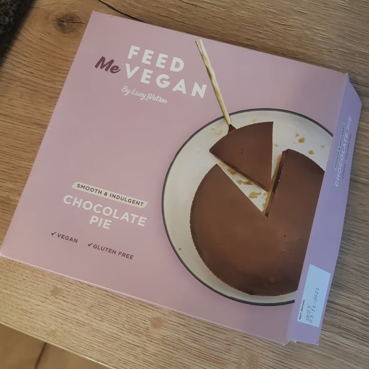 photo of Lucy Watson Chocolate pie shared by @veganeileen on  30 May 2021 - review