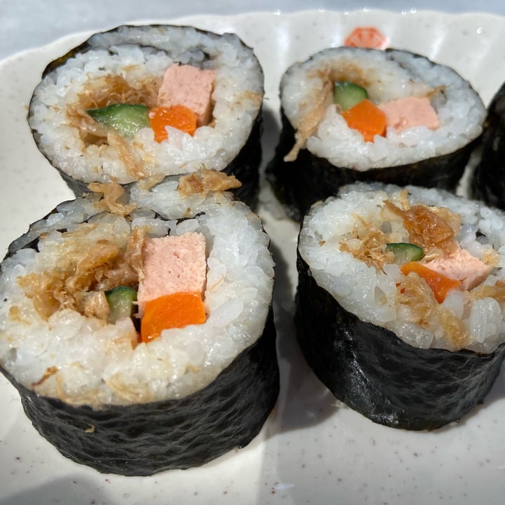 photo of Uniquely Vegetarian Vegan Ham Chumaki Sushi shared by @hengguanhou on  15 Feb 2022 - review