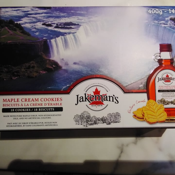 photo of Jakemans Maple Cookies shared by @lucmostacci on  25 Jun 2021 - review