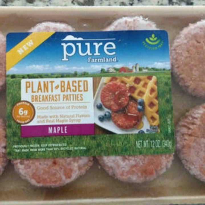 photo of Pure Farmland Plant Based Breakfast Patties Maple shared by @nereamiron2001 on  21 Jul 2020 - review