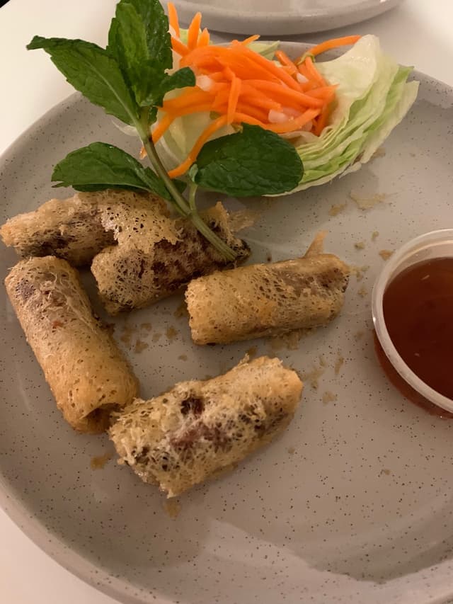 Photo of the dish “Netted Spring Rolls”