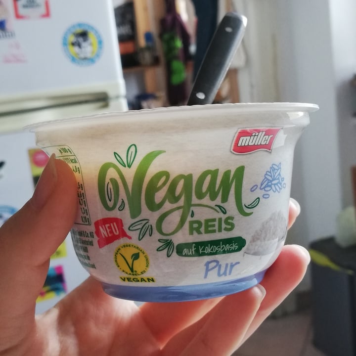 photo of Müller Vegan Reis pur shared by @justawesomary on  13 Apr 2021 - review