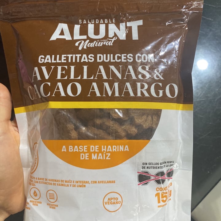 review photo of Alunt Saludable Galletitas Dulces Con Chocolate & Almendras shared by @noeliadoniselli on 21 Apr 2021 - review