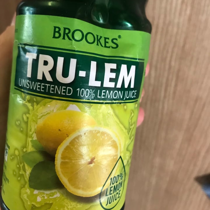 photo of Brookes Tru-Lem lemon juice shared by @claireswanepoel on  23 Feb 2021 - review
