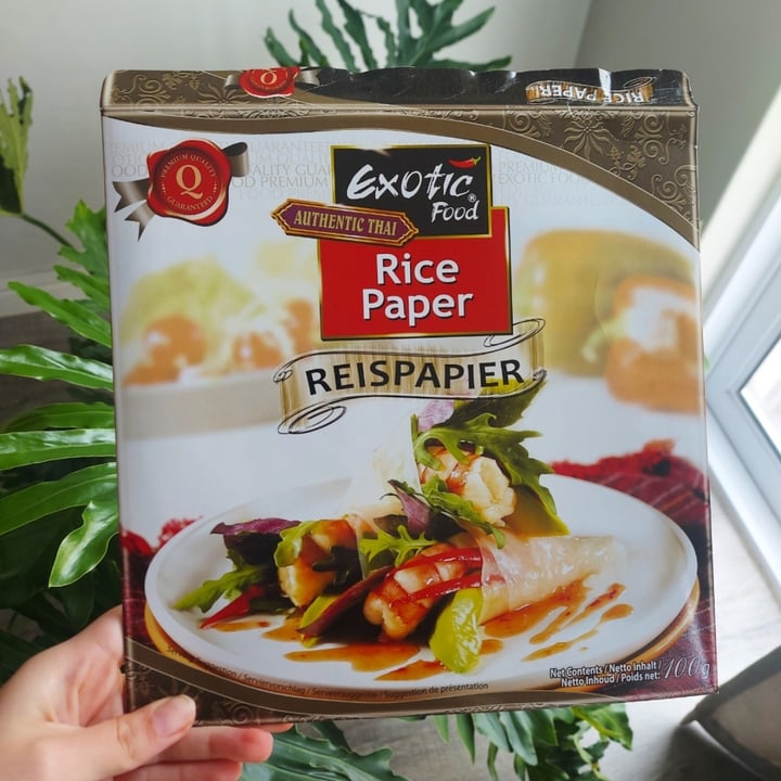 photo of Exotic Food Authentic Thai rice paper shared by @rosevr on  05 Dec 2021 - review